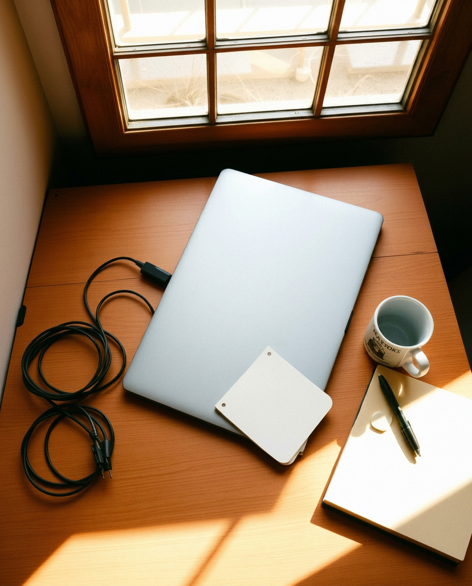 Tech — editorial still life